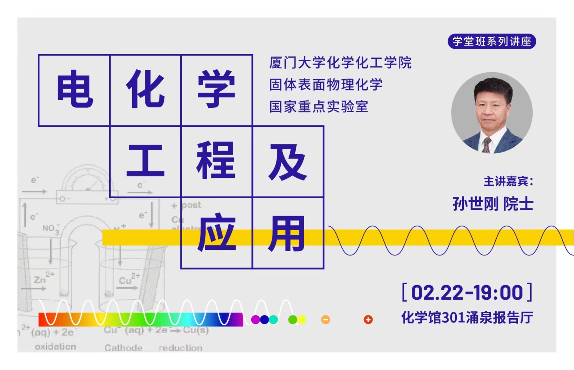 学堂班系列讲座：电化学工程及应用